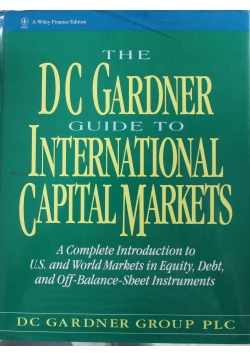 The DC Gardner guide to international capital markets