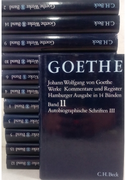 Goethe Werke, 12 tomów