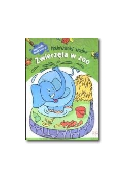 Malowanki wodne. Zwierzęta w zoo