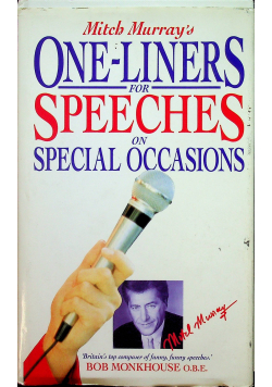 One liners for speeches on special occasions