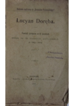 Lucyan Doręba, 1901 r.