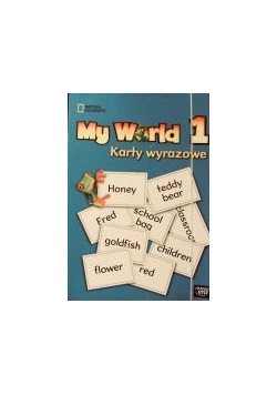 My world 1. Karty wyrazowe