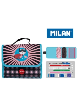 Multipiórnik Milan z 2 piórnikami Super Heroes