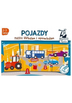 Puzzle Układam i opowiadam Pojazdy EDGARD