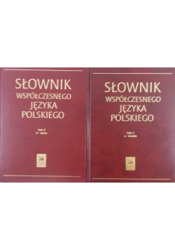 Słownik współczesnego języka polskiego, Tom I i II