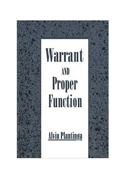 Warrant and proper function