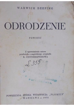 Odrodzenie 1935 r.