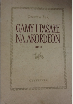 Gamy i pasaże na akordeon
