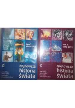 Najnowsza historia świata tom 1 i 3
