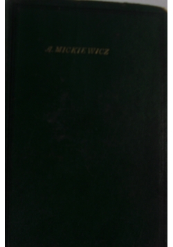 Dzieła A. Mickiewicza tom IV