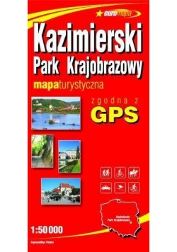 Euromapa Kazimierski Park Krajobrazowy 1:50 000