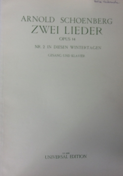 Zwei Lieder nr 2
