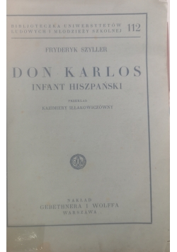 Don Karlos infant hiszpański,1933r.