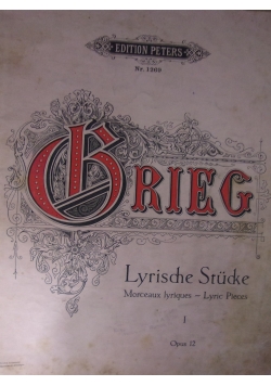 Lyrische Stucke, ok. 1900r.