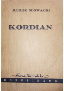 Kordian, 1834 r.