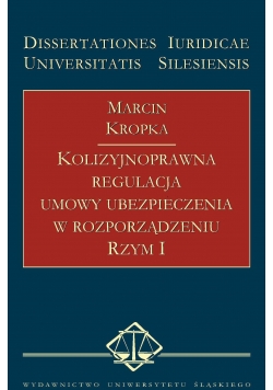 Kolizyjnoprawna regulacja umowy ubezpieczenia