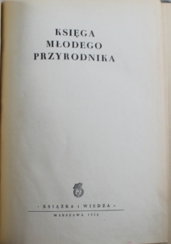 Księga młodego przyrodnika