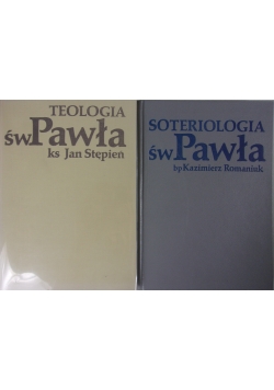 Soteriologia św. Pawła, zestaw 2 książek