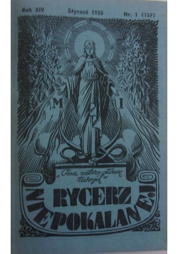 Rycerze Niepokalanej nr 1 do 12, 1935 r.