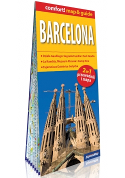 Barcelona laminowany map&guide (2w1: przewodnik i mapa)