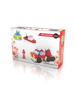 Klocki Meli Thematic Wozy Strażackie 4w1