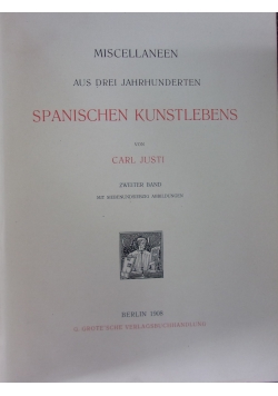 Spanischen kunstlebens, 1908 r.