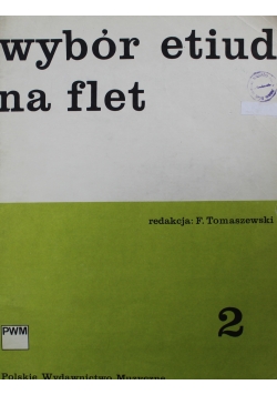 Wybór etiud na flet 2