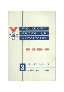 Wojskowy przegląd historyczny nr 3 (129)