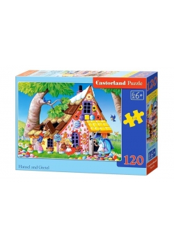 Puzzle 120 Jaś i Małgosia CASTOR, NOWE
