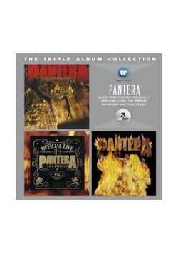 Pantera. The Triple Album Collection, 3 płyty CD
