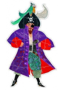 Puzzle gigant - Pirat