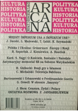 Kultura Historia Polityka  Nr 55 56