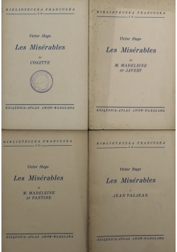 Les Miserables 4 Tomy 1938 r.
