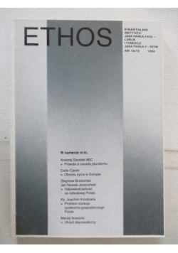 Ethos, nr 18/19 1992.