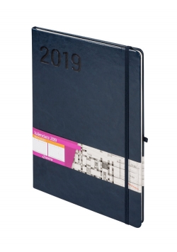 Kalendarz 2019 Formalizm A4 granatowy