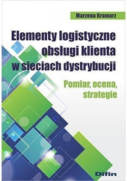 Elementy logistyczne obsługi klienta w sieciach...
