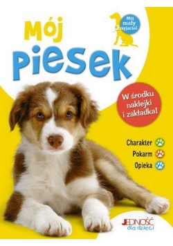 Mój piesek - książka z naklejkami