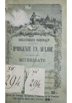 Iphigenie en Aulide 1910 r