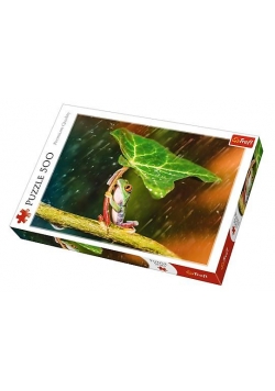 Puzzle 500 Zielony parasol TREFL