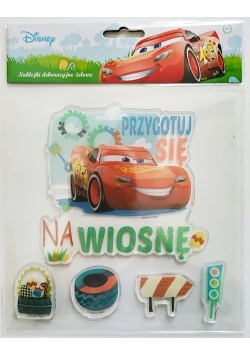 Naklejki żelowe Disney - Auta