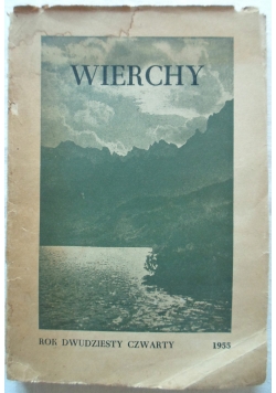 Rocznik Wierchy, rok dwudziesty czwarty