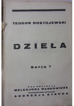Wspomnienia z martwego domu,1929 r.