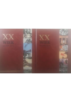XX wiek daty, fakty opinie.Zestaw 2 książek