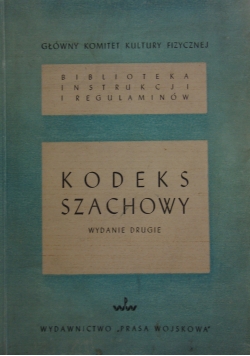 Kodeks Szachowy ,1950 r.
