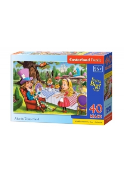 Puzzle 40 Maxi Alice in Wonderland
