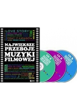 Największe przeboje muzyki filmowej, zestaw 3 płyt CD