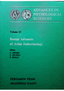 Recent Advances of Avian Endocrinology