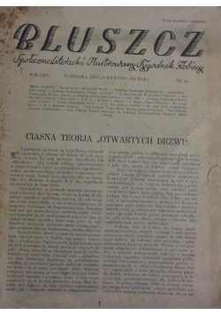 Bluszcz, magazyn nr. 16, 1931
