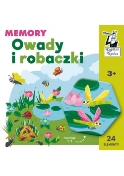 Owady i robaczki Memory Kapitan Nauka