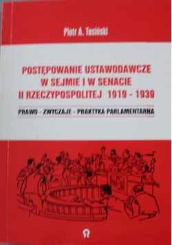 Postępowanie ustawodawcze w sejmie i senacie